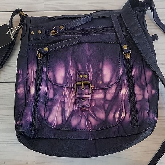 KL928 crossbody bag NWT - Purple tie dye - Picture 9 of 9